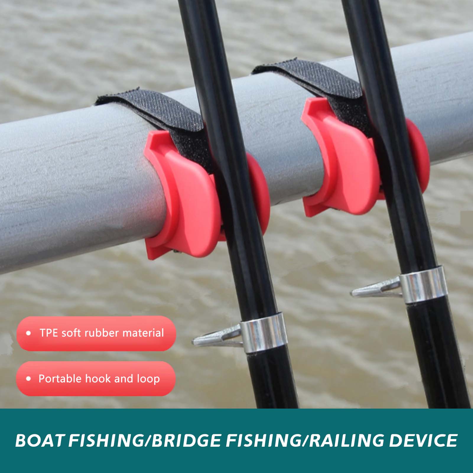 Fishing Kayak Seat - U-Shaped Boat Fishing Rod Holder with