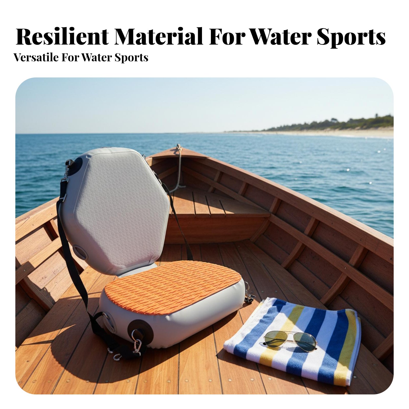Inflatable Kayak Seat Wear-Res - Fishing Kayak Seat review and price