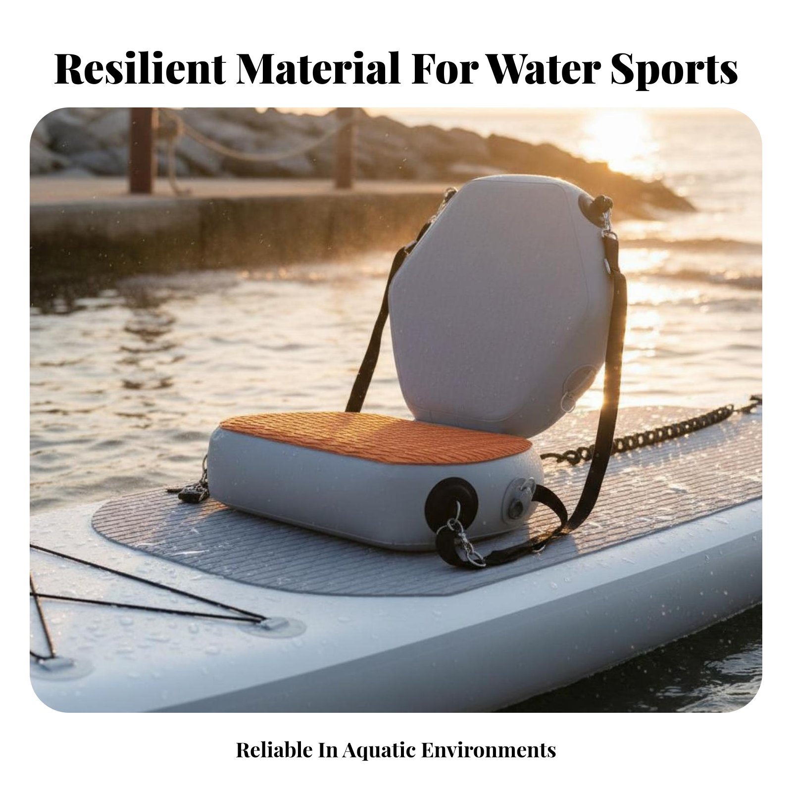 Inflatable Kayak Seat Wear-Res - Fishing Kayak Seat review and price