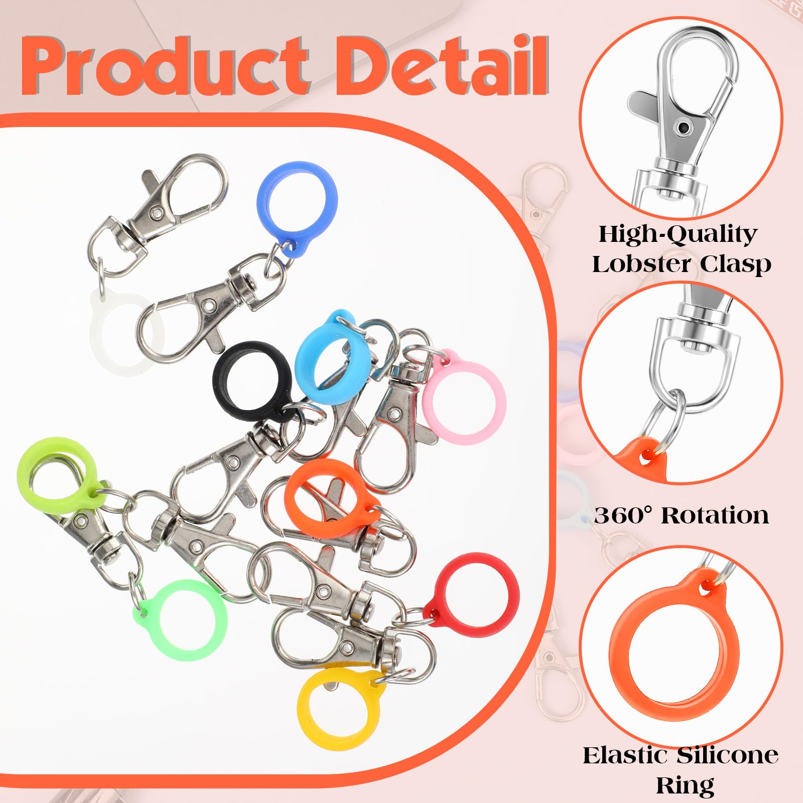 10Pcs Silicone Pen Clip Lobste - Penn Reel Fierce review and price
