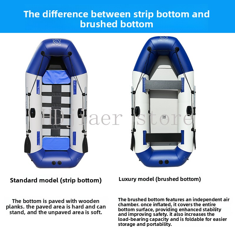 Inflatable Boat with Hard Bott - Fishing Kayak Inflatable review and price